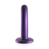 Zachte Silikon G-Spot Dildo - 5'' / 12 cm - Metallic Paars_