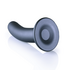 Zachte Silicone G-Spot Dildo - 6'' / 14,5 cm - Gunmetal_