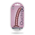 Beaded Silicone G-Spot Dildo - 6.5'' / 16,5 cm - Rosé Goud_