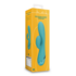 Opblaasbare Konijnen Vibrator - Pauwblauw_