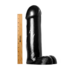 De Titan Dildo - XXL - 14,5 inch - Zwart_