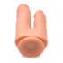 Double Shot Liquid Silicone Double Penetration Dildo - 8 / 20,5 cm_