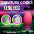 Xeno Egg - Glow in the Dark - Silicone Ei - Roze_