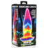 Eenhoorn Tongue - Glow in the Dark - Silicone Dildo - Regenboog_