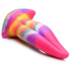 Eenhoorn Tongue - Glow in the Dark - Silicone Dildo - Regenboog_