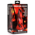Hell Kiss Twisted Tongues Silicone Dildo - Rood_