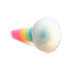 UniGlow - Glow-in-the-Dark Regenboog Siliconen Dildo_