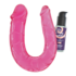 Deep Diver - Double Dildo with Anal Lubricant - 1.7 fl oz / 50 ml - Pink_