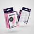 Quackers - Bala Vibradora Recargable por USB - Rosa_
