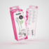 Hudini - Dildo Anal Flexible Jelly - 6.9/ 17,5 cm - Transparente_