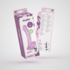 Hudini - Dildo Anal Flexible Jelly - 6.9/ 17,5 cm - Morado_