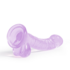 Hudini - Dildo Anal Flexible Jelly - 6.9/ 17,5 cm - Morado_