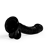 Hudini - Dildo Anal Flexible Jelly - 6.9/ 17,5 cm - Negro_