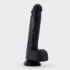Inviktus - Dildo de Silicona Líquida - 8 / 22 cm - Negro_
