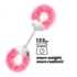 Spangle - Esposas de metal con peluche - Rosa_