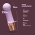 Mellow Puff - Mini Vibrador de Varita - Lavanda_