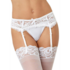 Lace Garter Belt Diamond - Zwart_
