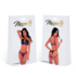 Twee-delige set - S/M - Zwart Droombloemenprint_