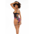 Teddy - S/M - Zwart Dream Flower Print_