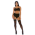 Lustful Leopard - Cami Lingerie Set - M_