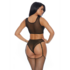 You a Vixen - Bra and Panty with Garter Belt - L_