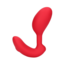 Vivi - Vibrerende Kegel Pleaser - Rood_