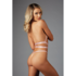 Izabel - Open Teddy met Bandjes - One Size_