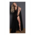 Drama Queen - Cape en String - OS - Zwart_