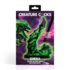 Glowzilla - Glow-in-the-Dark Siliconen Dildo - Groen/Zwart_