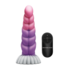Cloud Rider - Vibrerende Eenhoorn Siliconen Dildo - Paars/Roze_