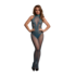 Visnet en Kant Bodystocking - Één Maat_