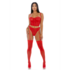 Sheer Intimacy - Mesh Bustier Set - S_