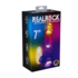 LED Vibrerende Rechte Penis met Ballen - 7 / 18 cm - Transparant_