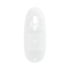 LED Vibrerende Rechte Penis met Ballen - 7 / 18 cm - Transparant_