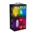 LED Vibrating Straight Cock - 8 / 20 cm - Transparent_