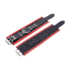 Leren Handboeien - Rood/Zwart_