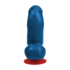 Thor S - Realistische Gebogen Dildo met Ballen - 4.7 / 12 cm - Blauw_