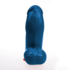 Thor XL - Realistische Gebogen Dildo met Ballen - 8.3 / 21 cm - Blauw_