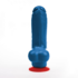 Tyr M - Realistische Dildo met Ballen - 5.1 / 13 cm - Blauw_