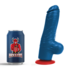 Tyr M - Realistische Dildo met Ballen - 5.1 / 13 cm - Blauw_