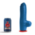 Tyr L - Realistische Dildo met Ballen - 6,3 / 16 cm - Blauw_