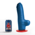 Tyr XL - Realistische Dildo met Ballen - 7,3 / 18 cm - Blauw_