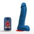 Hoenir L - Realistische Dildo met Ballen - 7,9 / 20 cm - Blauw_