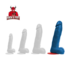 Hoenir XL - Realistische Dildo met Ballen - 9 / 23 cm - Blauw_