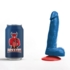 Hoenir S - Realistische Dildo met Ballen - 5,1 / 13 cm - Blauw_
