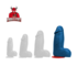 Dagr XL - Realistische Dikke Dildo met Ballen - 21 cm - Blauw_