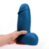 Dagr XL - Realistische Dikke Dildo met Ballen - 21 cm - Blauw_