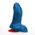 Buri S - Realistische Gebogen Dildo met Ballen - 5.5 / 14 cm - Blauw_