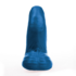Buri S - Realistische Gebogen Dildo met Ballen - 5.5 / 14 cm - Blauw_