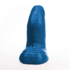 Buri M - Realistische Gebogen Dildo met Ballen - 6,7 / 17 cm - Blauw_